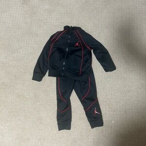 Jordan Black and Red Apparel